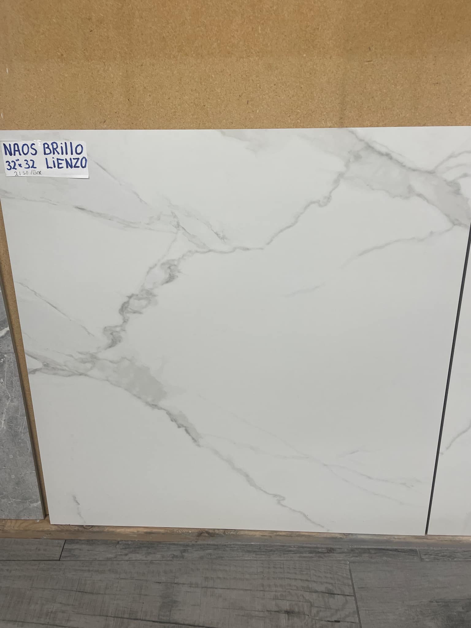 Ceramic tile sample